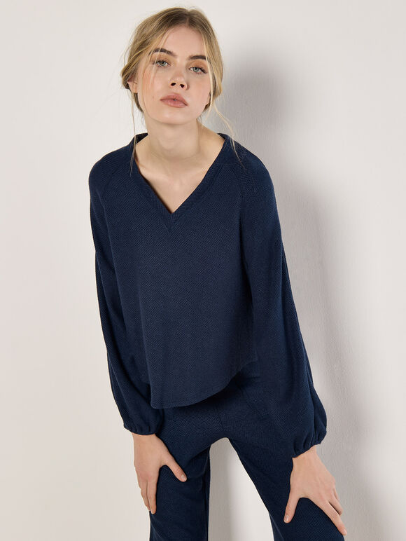 Soft Textured Top
