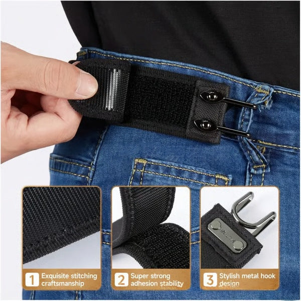 Tactical metal waist belt