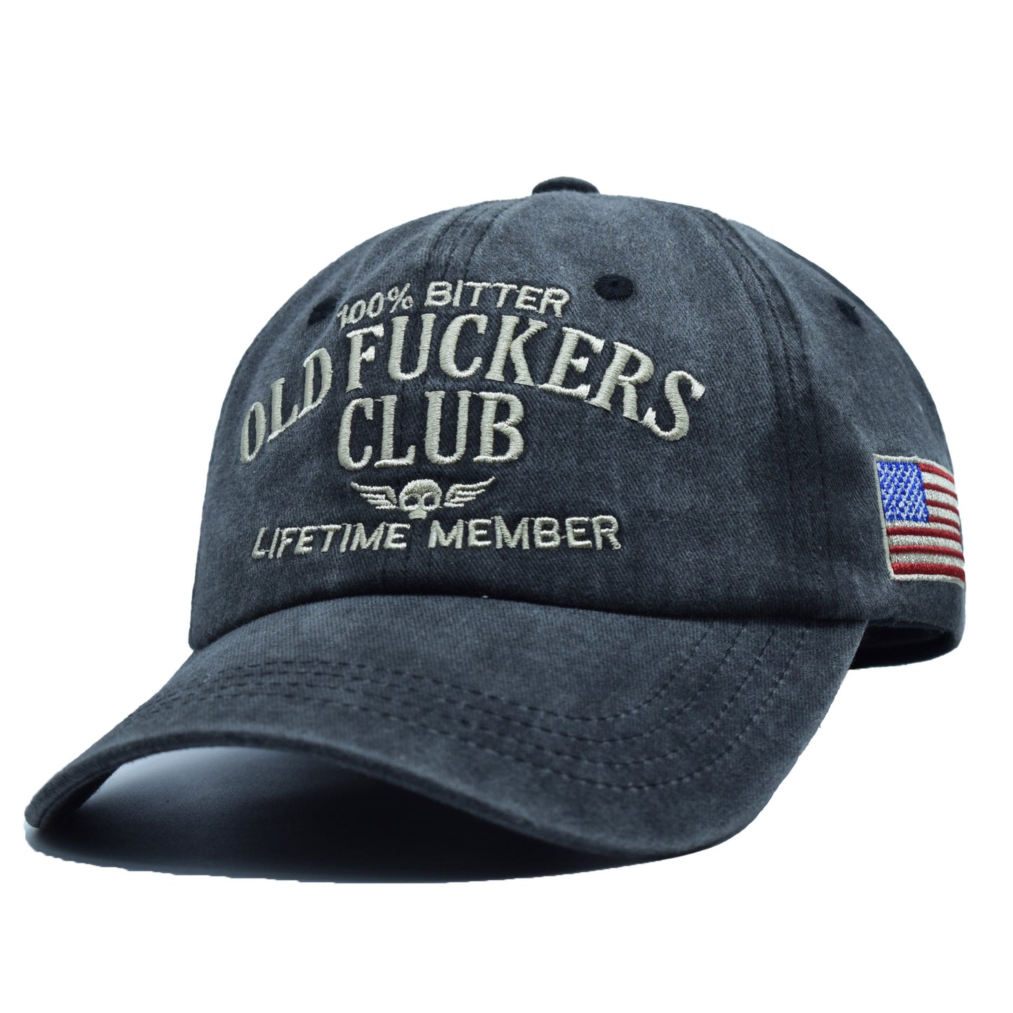 Black baseball cap