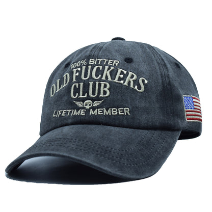 Black baseball cap
